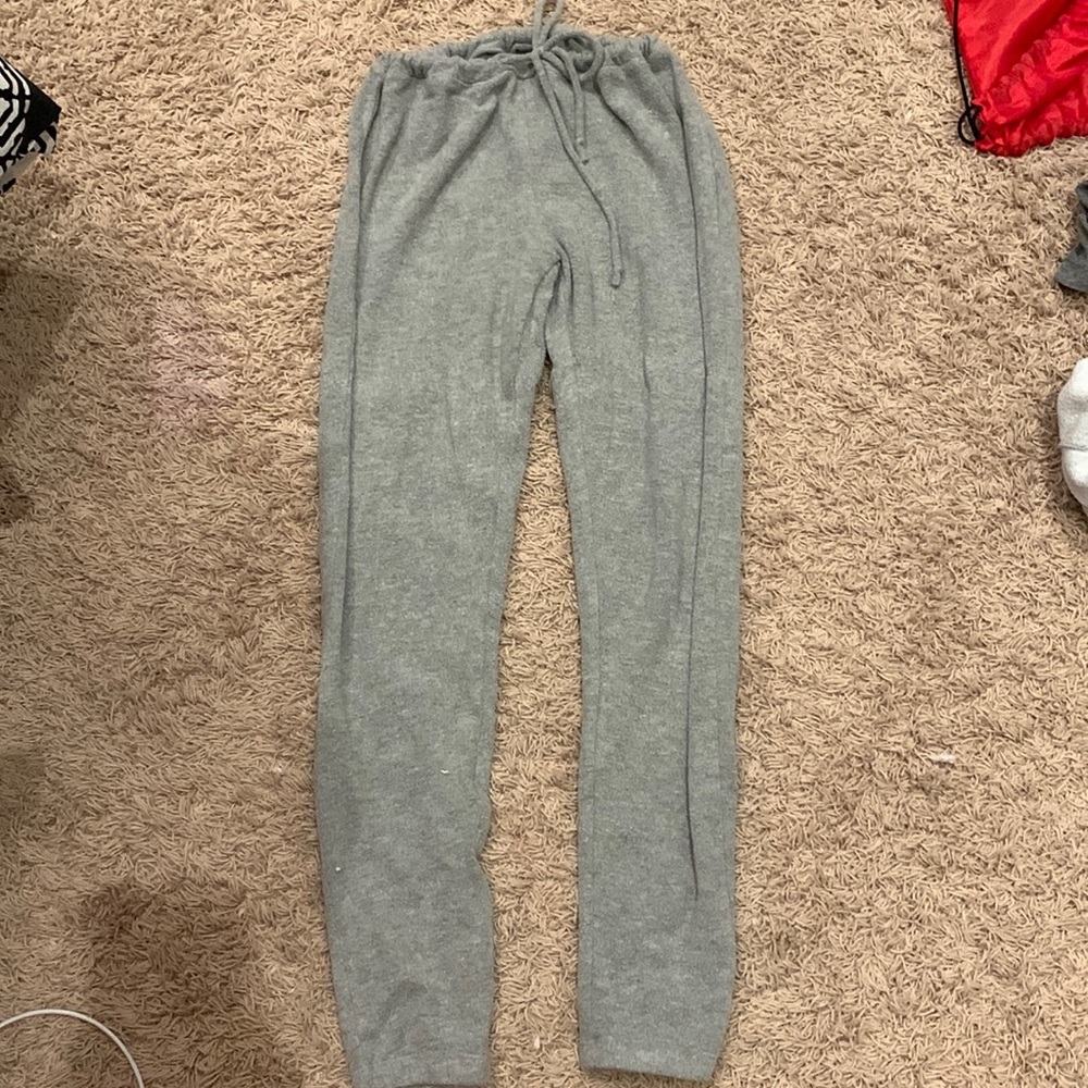 Grey chaser joggers